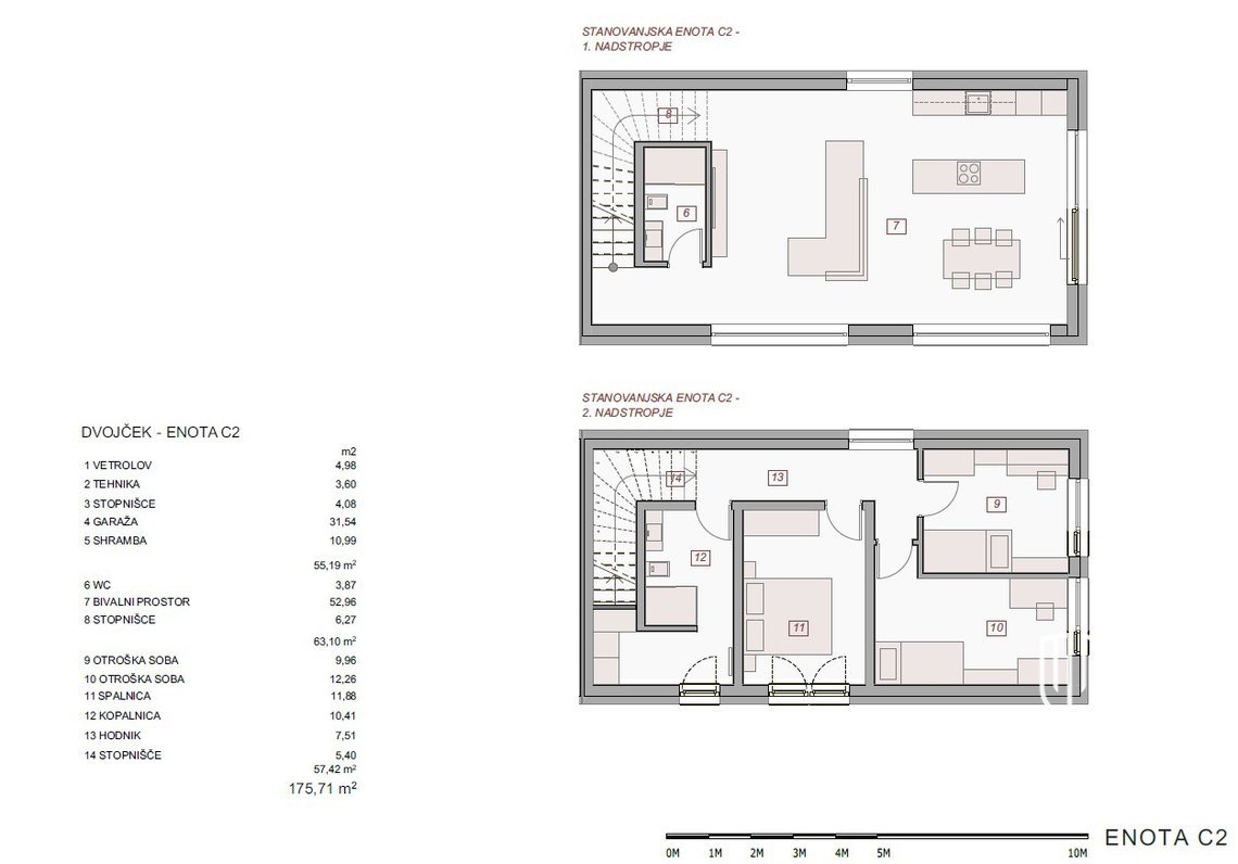 Duplex unit in Senožeti / new construction – 6