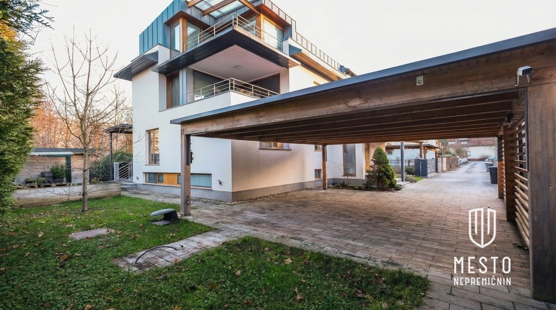 Semi-detached unit near Bežigrad – at the end of a cul-de-sac – 17