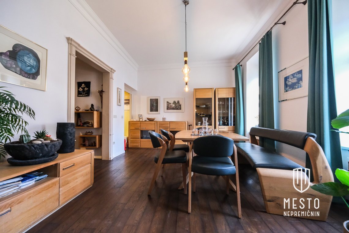 Four-room apartment in central Ljubljana, view of the Ljubljanica – 5