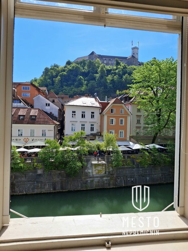 Four-room apartment in central Ljubljana, view of the Ljubljanica – 15