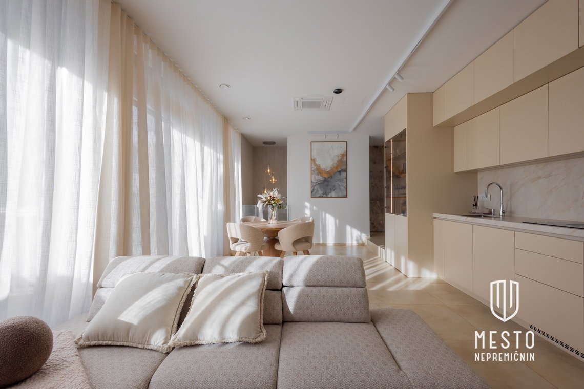 Modern designer two-bedroom duplex apartment with courtyard – Črnuče – 3