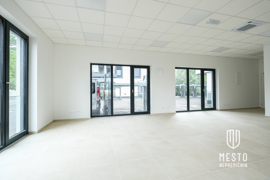 Commercial space in a business-residential building in Škofljica (P/2, 2024) – 2
