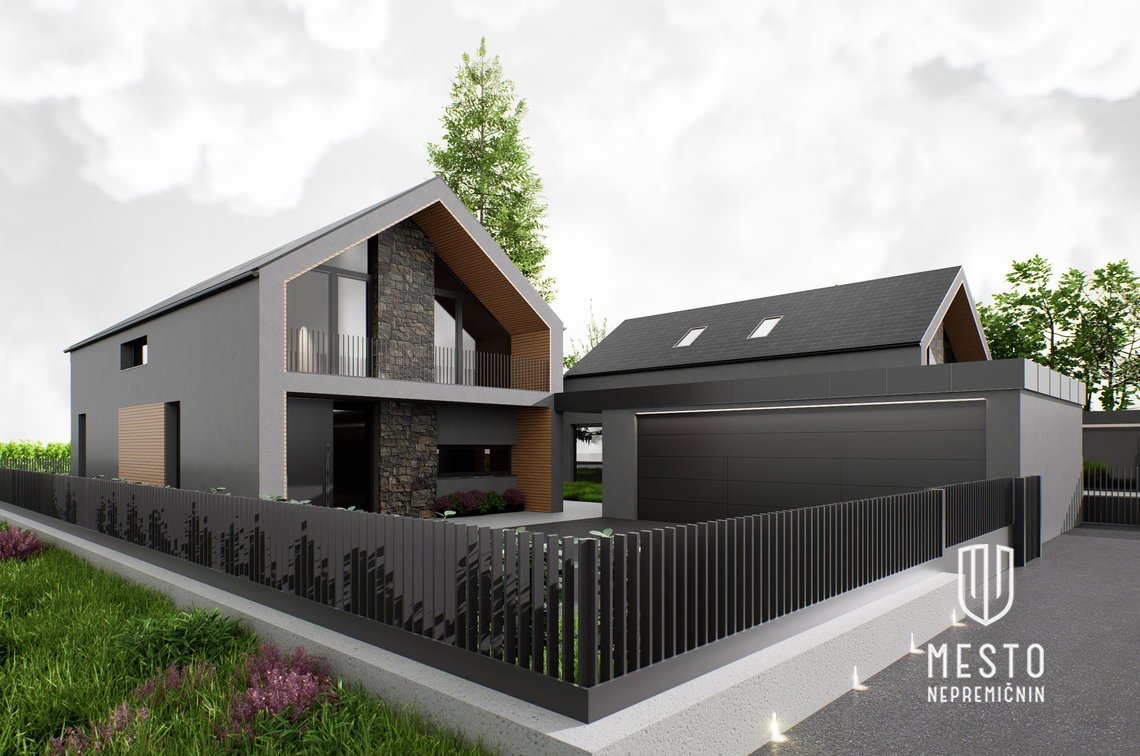 Land with building permit and already built basement – Vodice – 4