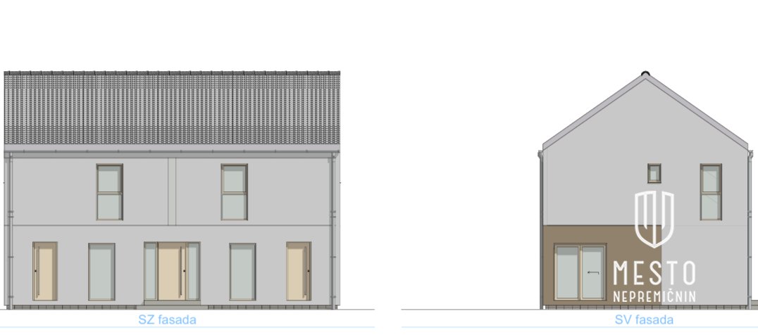 Semi-detached house – new construction, Dol pri Borovnici – 3