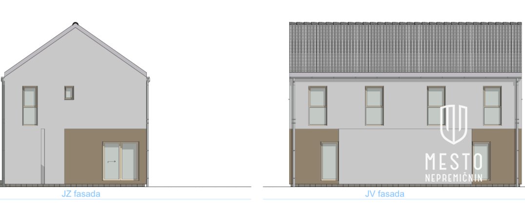 Semi-detached house – new construction, Dol pri Borovnici – 4