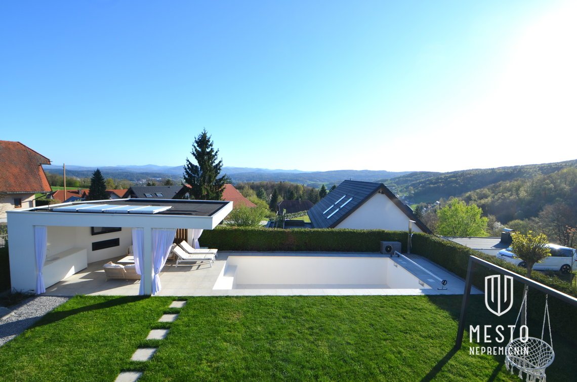 Modern single-family house with a pool in Mekinje above Stična – 16