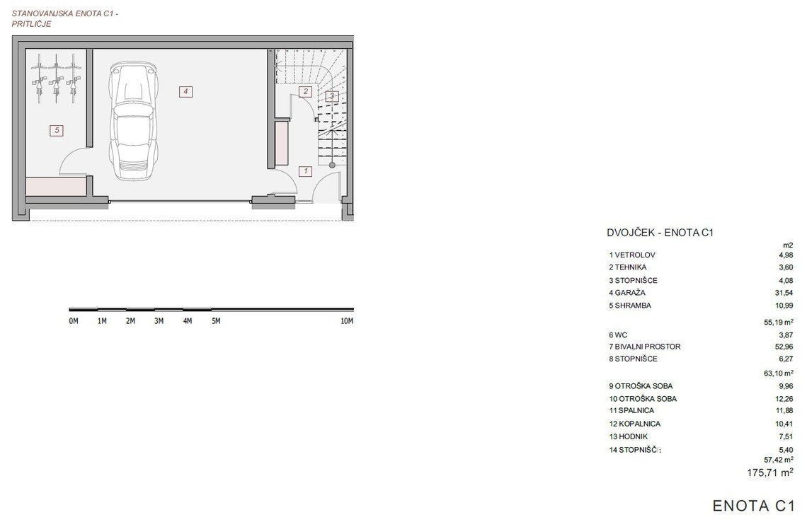 Duplex unit in Senožeti / new construction – 5