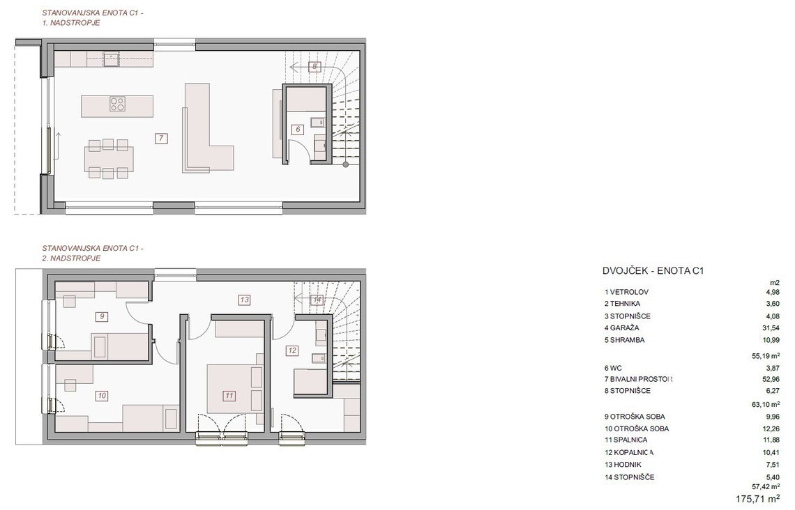 Duplex unit in Senožeti / new construction – 6