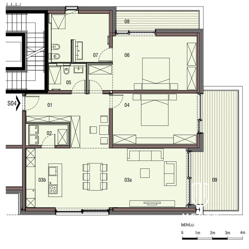 Premium 3-bedroom apartment in Rezidenca Preska – 10