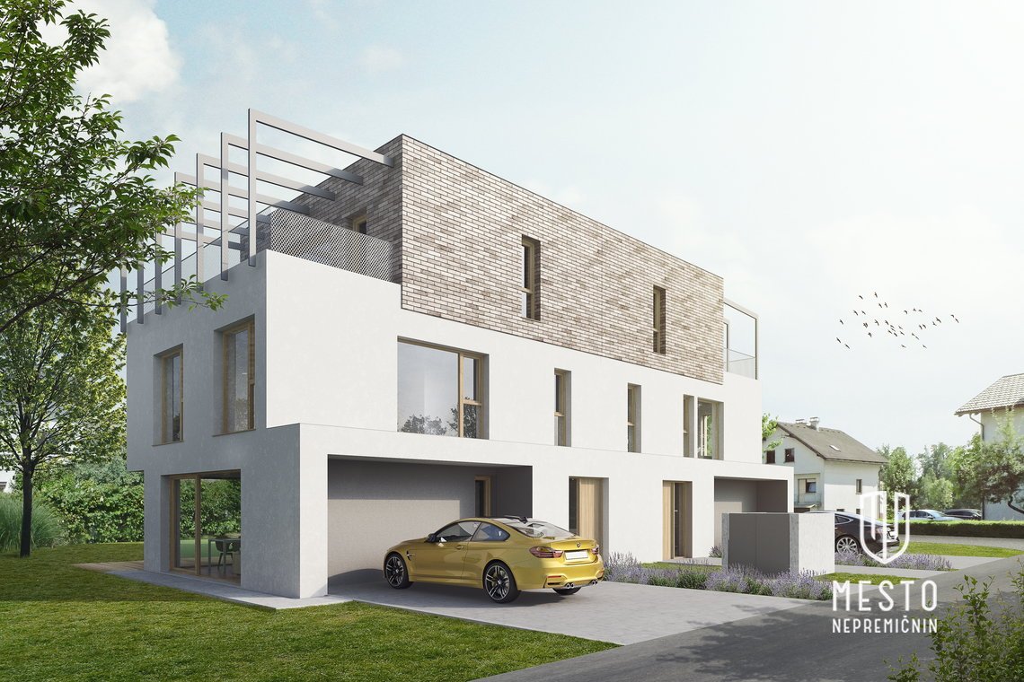 Buildable plot for a residential duplex (Unit A and B) – 2