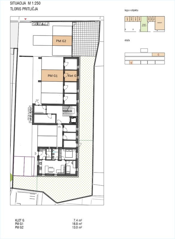 Three-room apartment in Vila Block Slape 2 – 13
