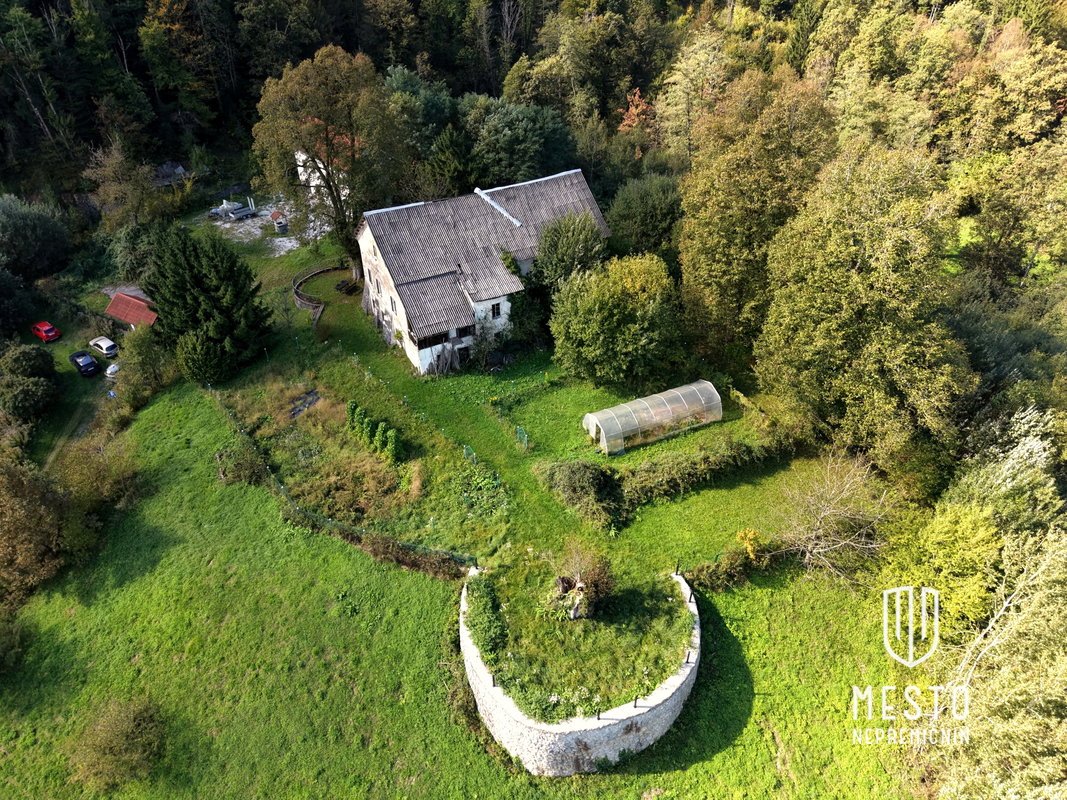 Namršelj Manor and a standalone house with large land in Želimlje near Škofljica (K+P+1+M, house built in 2010, manor built in 1720, total land area 62,981 m²) – 4