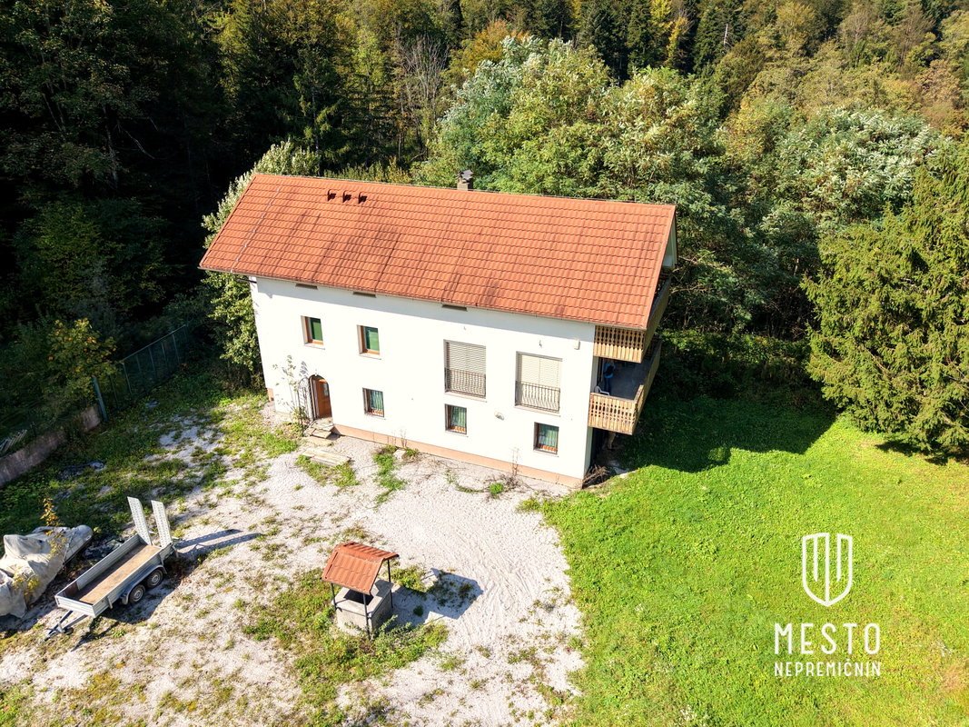 Namršelj Manor and a standalone house with large land in Želimlje near Škofljica (K+P+1+M, house built in 2010, manor built in 1720, total land area 62,981 m²) – 5