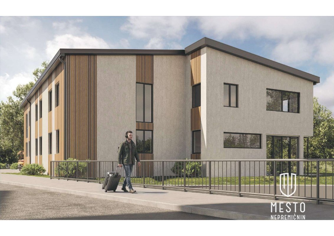 Buildable plot in Vevče, undergoing modification of building permit for aparthotel construction – 3