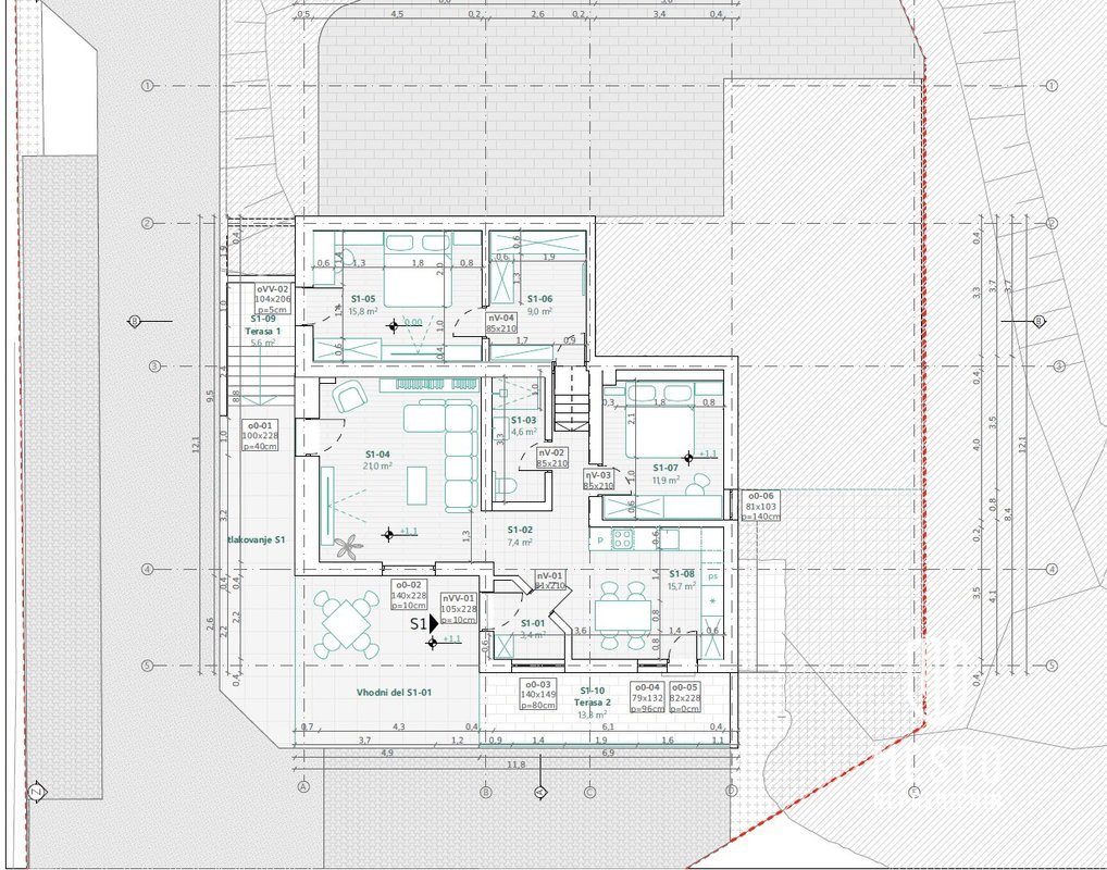 (1st and 2nd floor, built 1982, reconstruction and legalization 2026) – 4